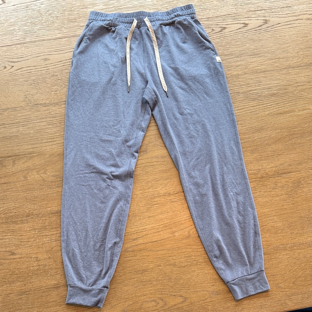 Vuori Performance Jogger Long Heather Blue